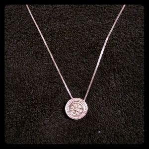 1/10 ct Round Diamond Pendant